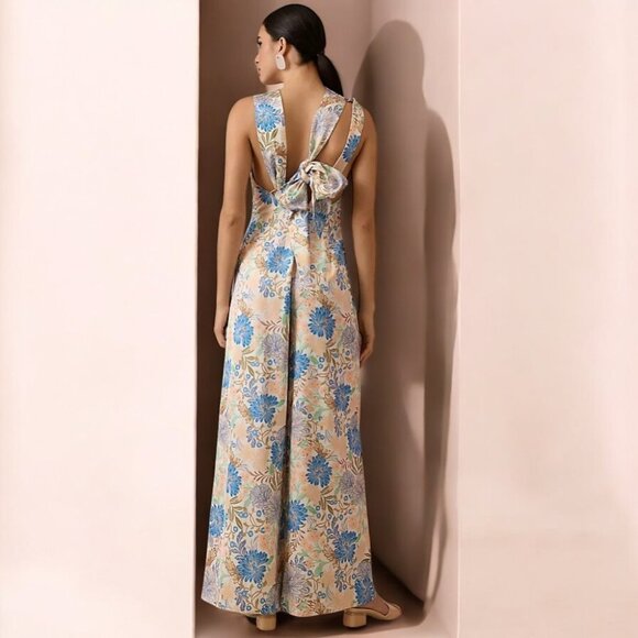 NWT Significant Other Lana Wide Leg Jumpsuit in Daylight Floral - Picture 7 of 10